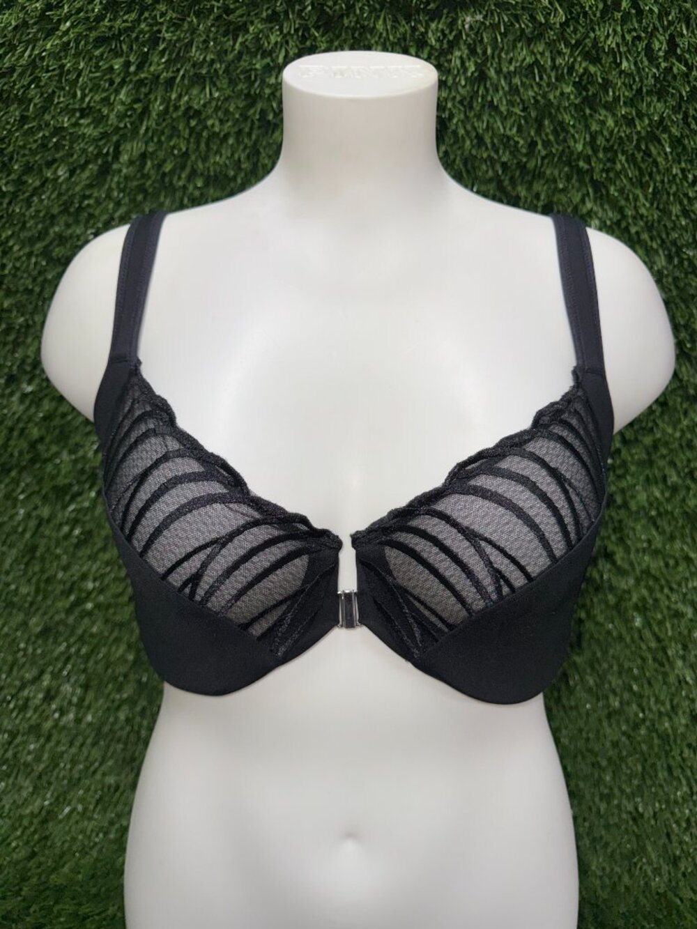 PARAMOUR BY FELINA ANGIE FRONT CLOSURE MINIMIZER BRA SZ 34G
